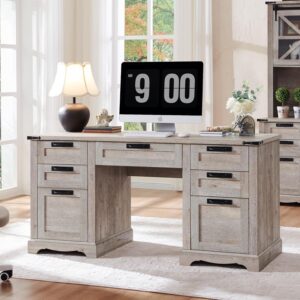 Our Take on the RedLemon 60″ Farmhouse Desk: Spacious and Smart