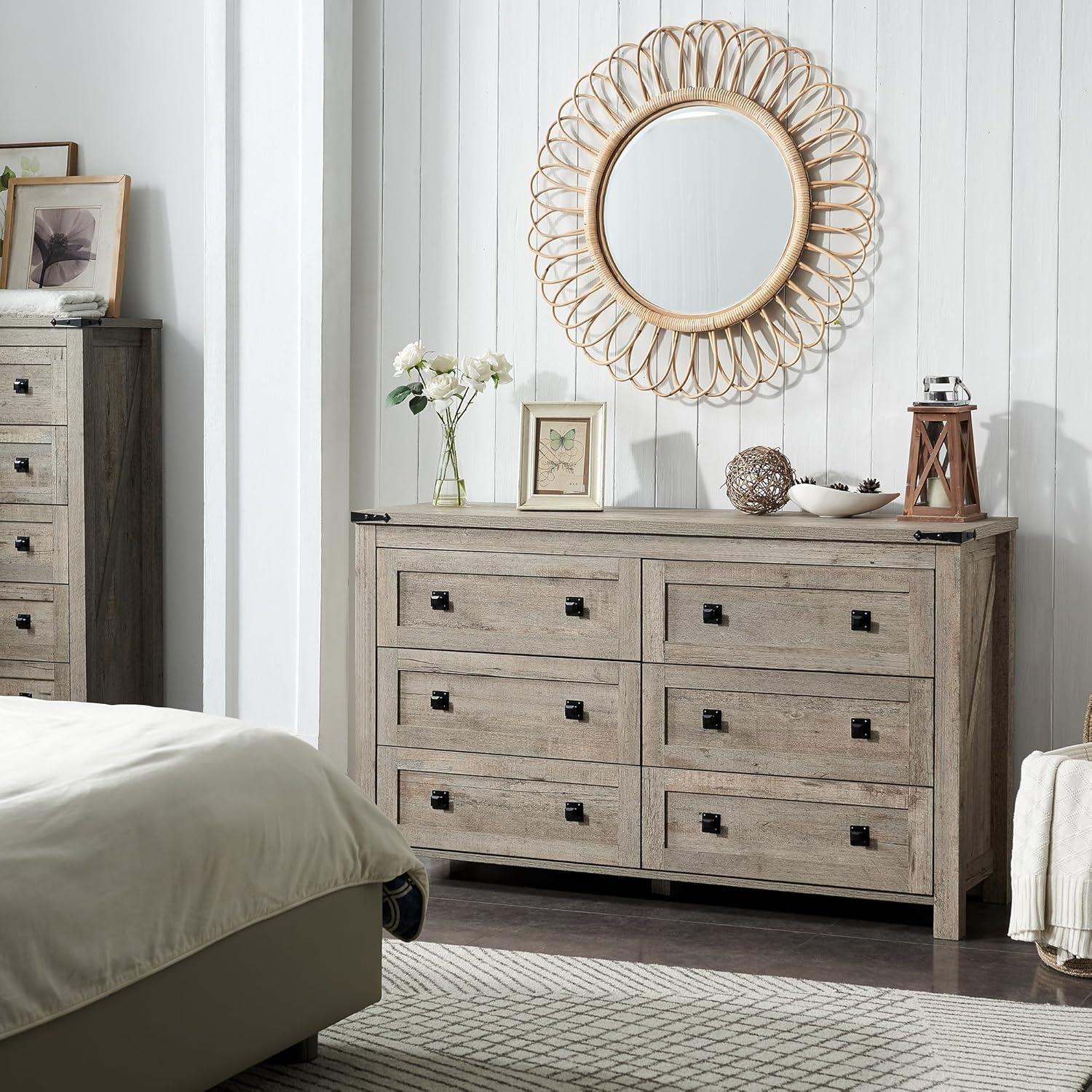 Our Honest Take on the ‌RedLemon Farmhouse 6 Drawer Dresser