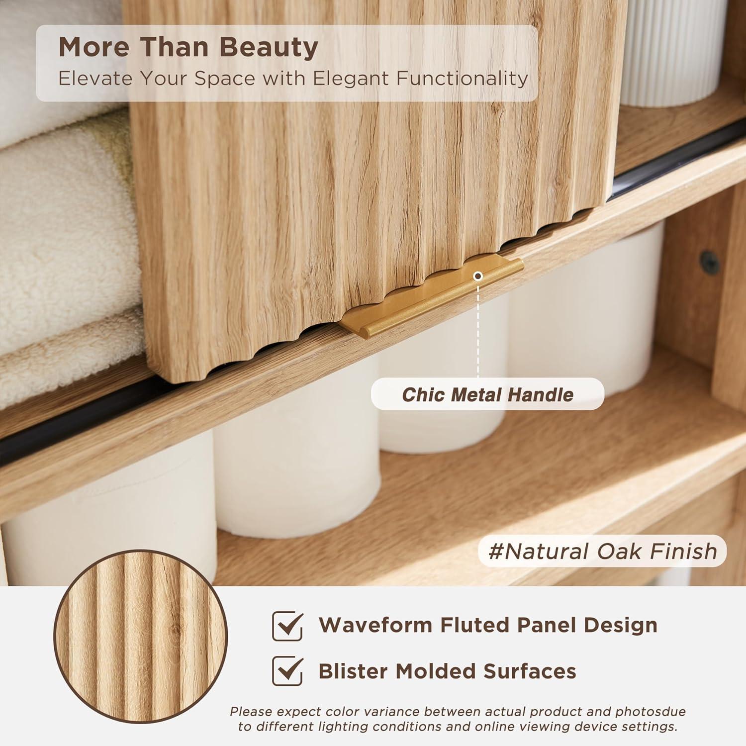 How We Transformed Our Bathroom with RedLemon's Sleek Storage Cabinet