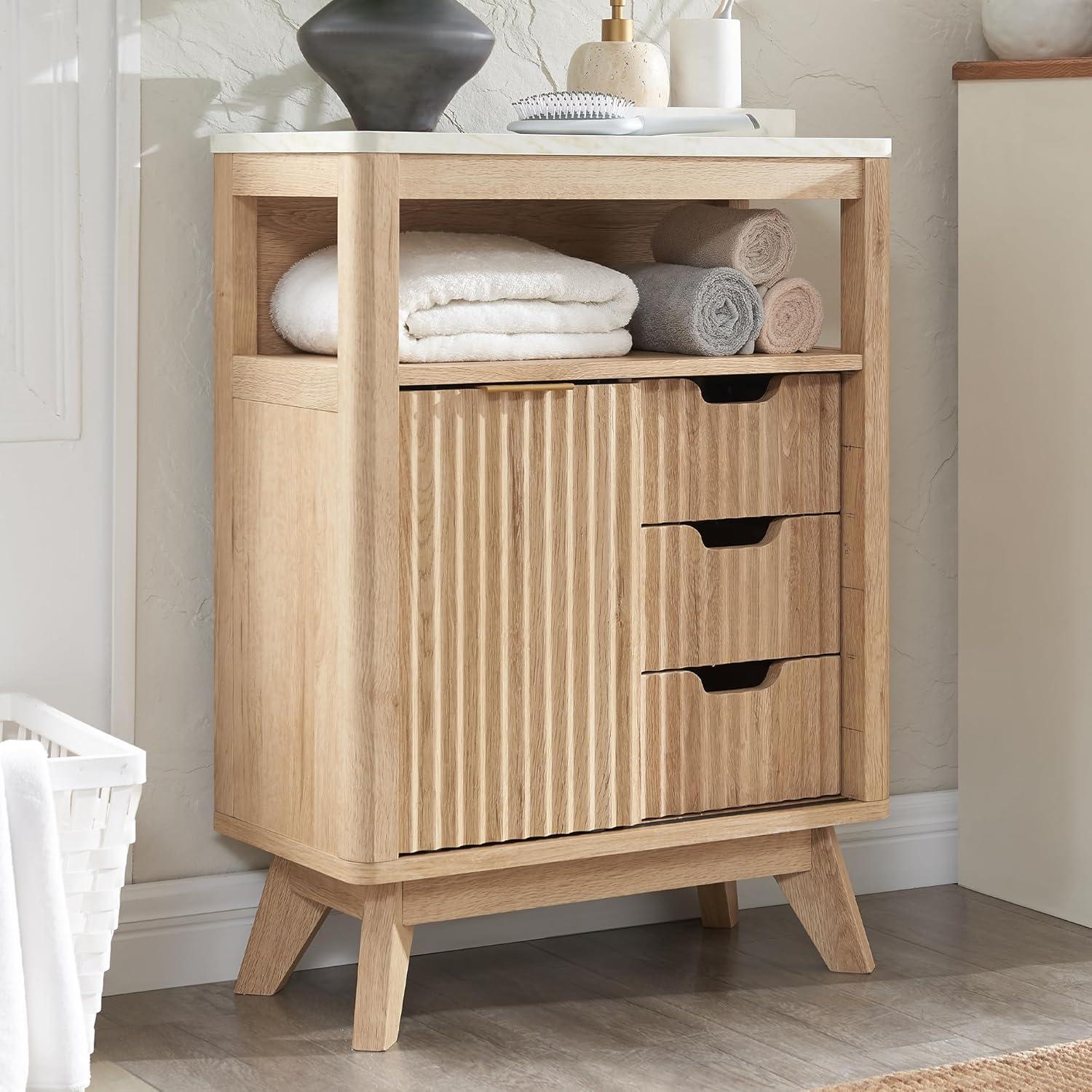 How We Organized ⁢Our‌ Space⁤ with RedLemon's Sleek Bathroom Cabinet